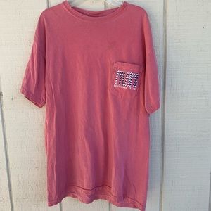 Tyler’s Women’s Pink Chevron Tee